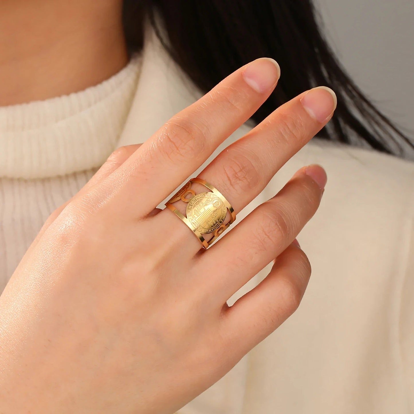 ✨ANILLO DE SAN BENITO™ – TU ESCUDO ESPIRITUAL DIARIO✨🙏
