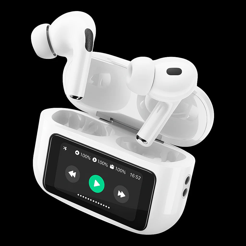 AUDIFONOS CON PANTALLA TACTIL