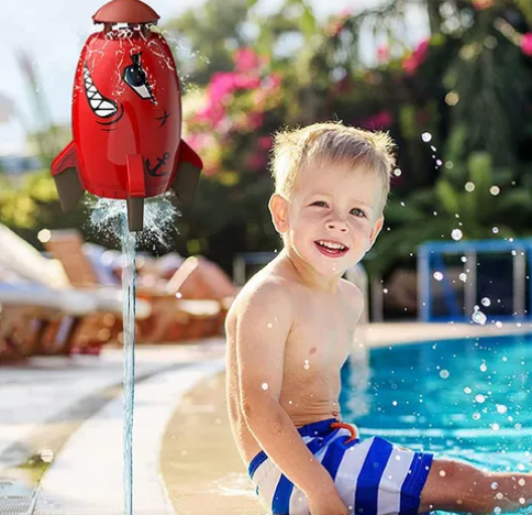 🚀 ¡Diversión al Aire Libre Como Nunca Antes! El Cohete de Agua que Hará Volar la Imaginación de tus Hijos