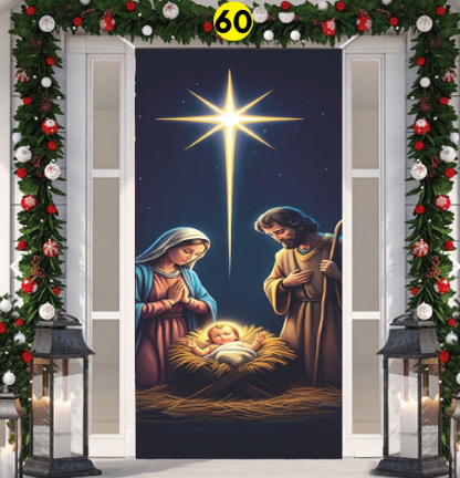 FUNDAS NAVIDEÑAS PARA PUERTAS + ENVIO GRATIS Y PAGO CONTRAENTREGA