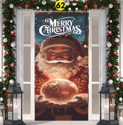 FUNDAS NAVIDEÑAS PARA PUERTAS + ENVIO GRATIS Y PAGO CONTRAENTREGA