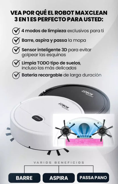 ROBOT ASPIRADOR 3 EN 1 🔥