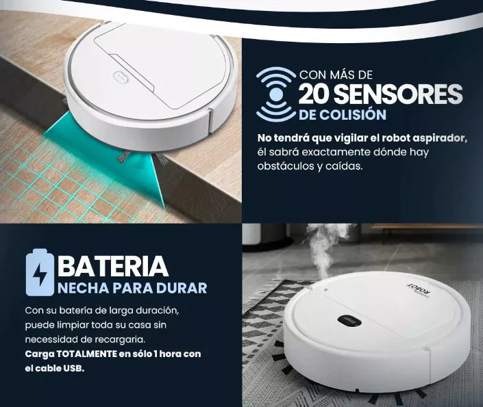 ROBOT ASPIRADOR 3 EN 1 🔥