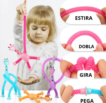 KIT 4 JIRAFAS ELASTICAS