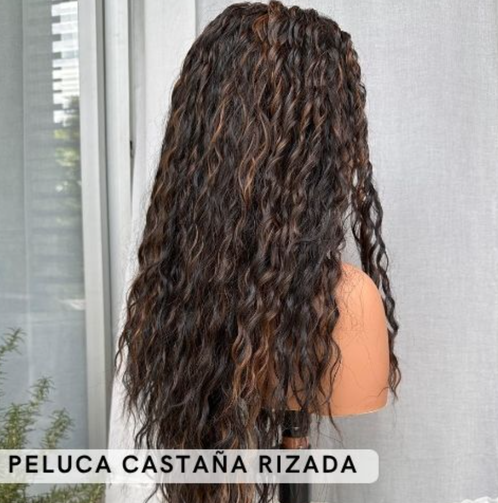 ¡NUEVA! PELUCA DE SEDA NATURAL | PARA MUJERES QUE BRILLAN SIN PEDIR PERMISO