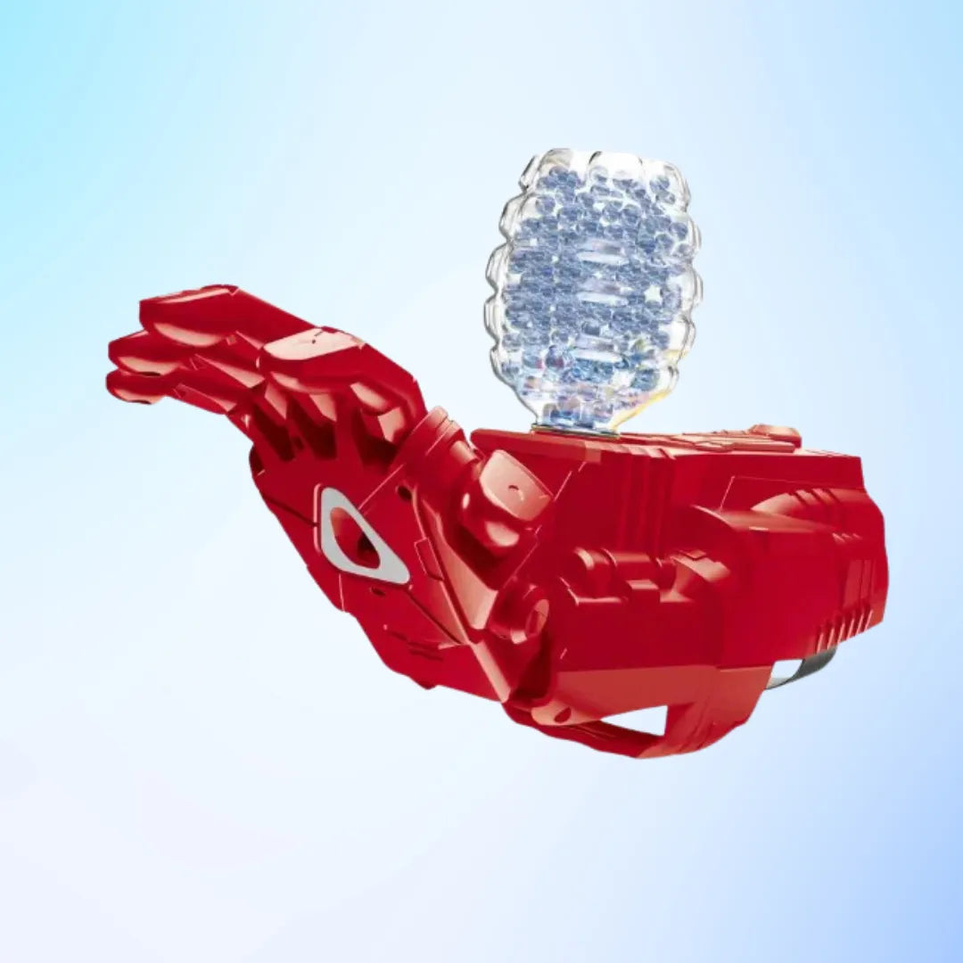 MANO ROBOTICA IRON MAN - LANZADOR DE HIDROGEL