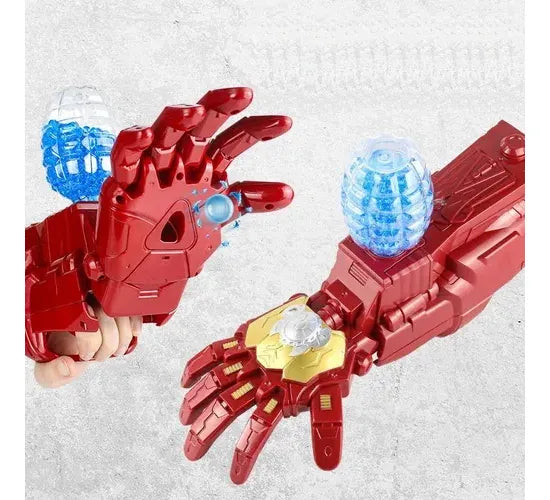 MANO ROBOTICA IRON MAN - LANZADOR DE HIDROGEL
