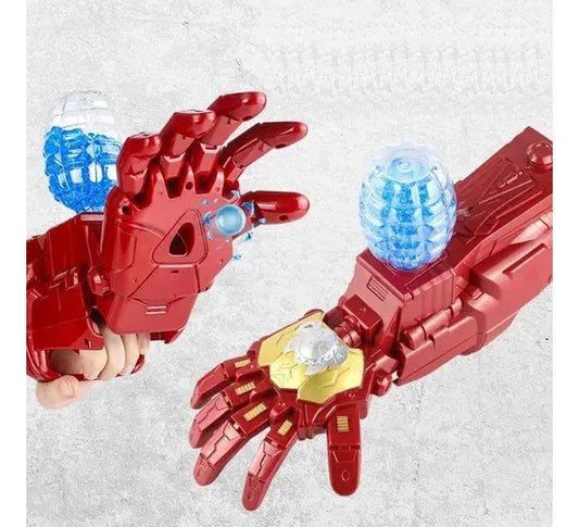MANO ROBOTICA IRON MAN - LANZADOR DE HIDROGEL
