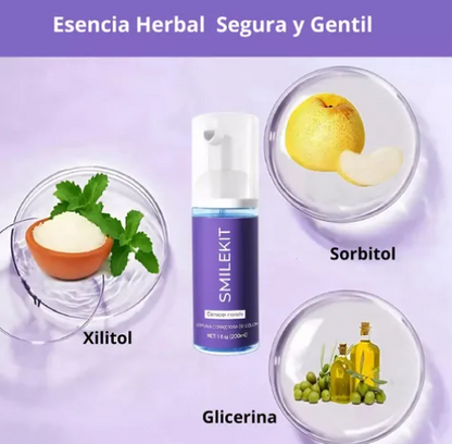✨😁SONRIE SIN VERGUENZA CON LA ESPUMA BLANQUEADORA INSTANTANEA  😁✨ ENVIO GRATIS + PAGO CONTRA ENTREGA✈️