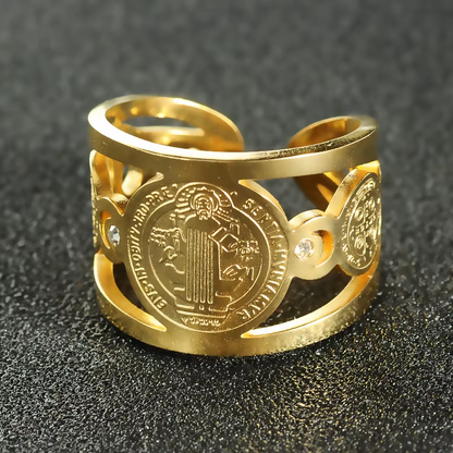 ✨ANILLO DE SAN BENITO™ – TU ESCUDO ESPIRITUAL DIARIO✨🙏