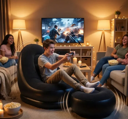 Tu sofá inflable para una comodidad real donde quieras, sin complicaciones