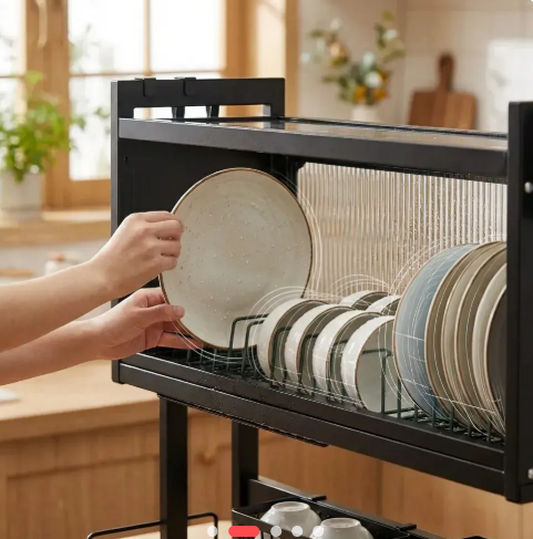 De cocina caótica a un espacio seco y organizado con nuestro escurridor