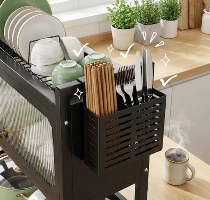 De cocina caótica a un espacio seco y organizado con nuestro escurridor