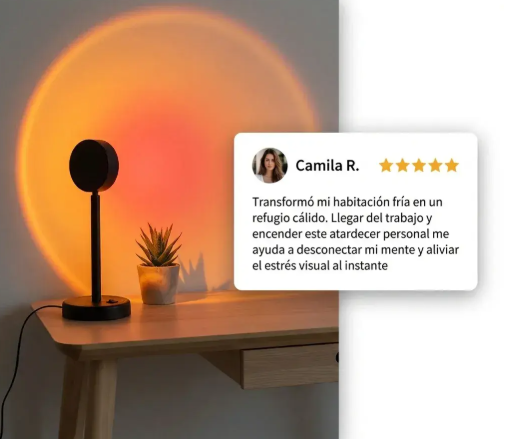 Lámpara Proyector Atardecer
