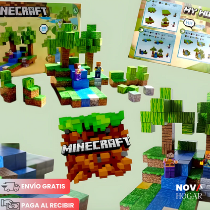 Mundo Minecraft - cubos magneticos