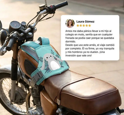 Arnes moto para niños ajustable