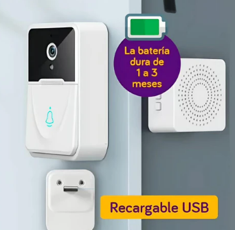 El timbre inteligente que conecta tu casa con tu celular en segundos.