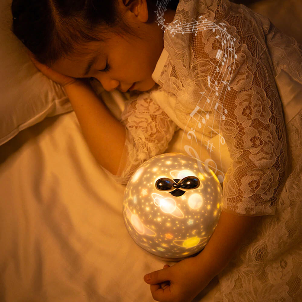 LÁMPARA PROYECTORA MÁGICA  DE FIGURAS    + CUENTOS PARA DORMIR