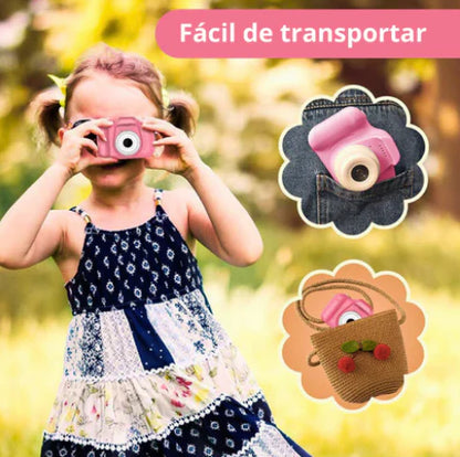¡SU PRIMERA CÁMARA, SU MEJOR AVENTURA! 📸 Diseñada para crear, imaginar y divertirse.