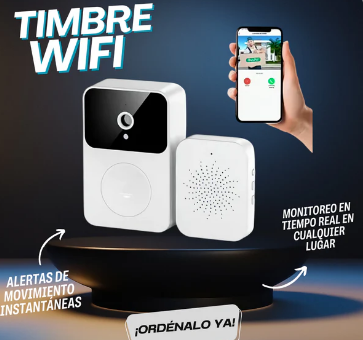 El timbre inteligente que conecta tu casa con tu celular en segundos.