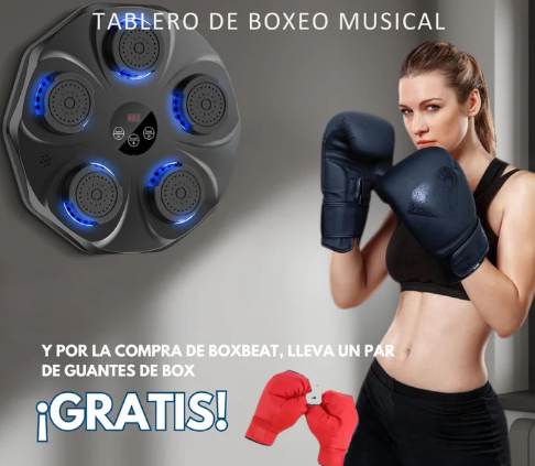ESTACION BOXEO + GUANTES GRATIS